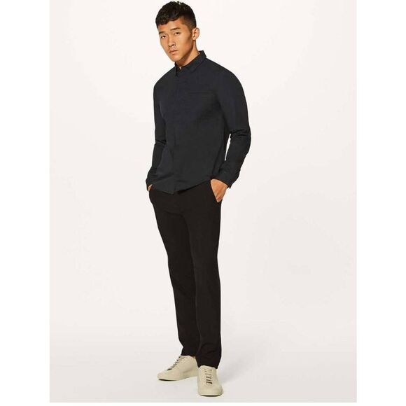 LULULEMON ATHLETICA Commission Pant 32' Black Size Large - Picture 1 of 5